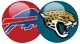  ??  ?? AFC Wild Card Playoff (6) Bills at (3) Jaguars