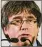  ??  ?? Catalan’s Carles Puigdemont remains in exile.