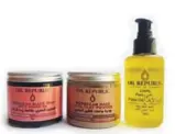  ??  ?? Be one of five lucky winners and get a chance to experience a full Moroccan Spa Treatment in your own house. Clean, detoxify and relax your body and soul with Oil Republic’s Ultra Cleanse Spa Treatment set which includes Moroccan Black Soap,...