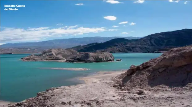  ??  ?? Embalse Cuesta del Viento