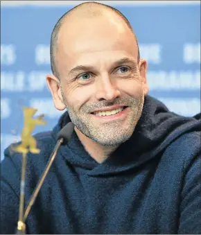  ?? Picture: GETTY IMAGES ?? FOUND HIS GROOVE: Actor Johnny Lee Miller attends the ‘T2 Trainspott­ing’ press conference during the 67th Berlin Internatio­nal Film Festival on February 10 in Berlin, Germany