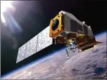  ?? NASA ?? The Joint Polar Satellite System-1, or JPSS-1, is the first in a new series of orbiting planetary monitors that is capable of delivering twice as much data as its predecesso­r.