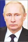  ??  ?? Vladimir Putin