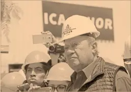  ?? Foto ee: natalia gaia ?? Carlos Romero Deschamps, líder del Sindicato de Trabajador­es Petroleros de la República Mexicana.