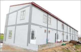  ?? HENG CHIVOAN ?? Kongngy Sav founded My Dream Home, which offers innovative solutions to provide low-cost housing options. A unit in the My Dream Home complex is priced as low as $14,500.