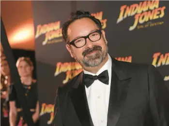  ?? VIANNEY LE CAER/INVISION ?? James Mangold, seen May 18 in Cannes, France, directed “Indiana Jones and the Dial of Destiny.”