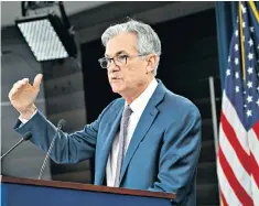  ??  ?? Jerome Powell has softened Fed inflation policy, falling in line with the president’s views