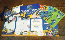  ??  ?? Above: Ocean Travel adventure kit from Milk Jnr's &amp; Kidworks