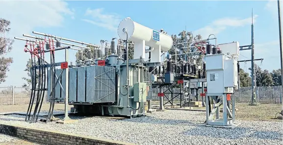  ?? Picture: SUPPLIED ?? POWER FAILURE: The Enoch Mgijima Local Municipali­ty says the contractor responsibl­e for installing the new transforme­r at the western substation is busy conducting tests, after the recent power outages.