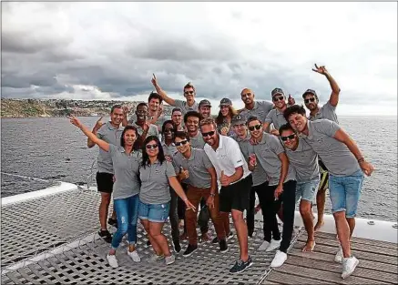  ??  ?? Le 16 septembre dernier, toute l’équipe de MeltOne Advisory était en séminaire à Palma de Majorque.