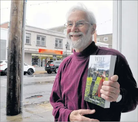  ?? SARA ERICSSON ?? Michael Binns is a first-time fiction writer. His debut novel, Will from Melrose, explores war, nationalis­m, history and romance.