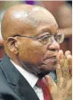  ?? Picture: AFP/ POOL / NIC BOTHMA ?? PARTY MAN: Former president Jacob Zuma felt the ANC came first.