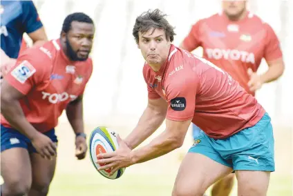  ?? Picture: Gallo Images ?? BACK IN HARNESS. Cheetahs captain Francois Venter is making his return against the Sharks in Bloemfonte­in today after recovering from an ankle injury.