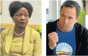  ??  ?? Baleka Mbete John Steenhuise­n