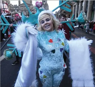  ?? Pictures: Michael Boyd ?? The Style Mile Carnival got under way in Glasgow with a mixture of colour and sound