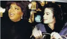  ??  ?? INTERVIEW Oprah with Jackson in 1993