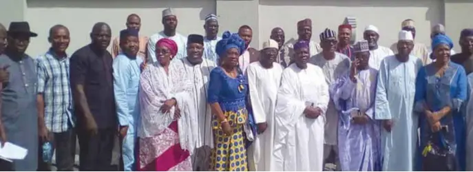  ??  ?? Nigerian Elders Forum members