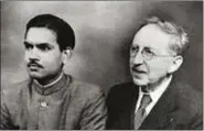  ??  ?? Natwar Singh with E.M. Forster