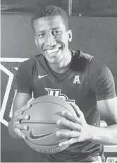  ?? STEPHEN M. DOWELL/ORLANDO SENTINEL ?? UCF senior guard Aubrey Dawkins helped power the Knights to a 71-65 win over SMU on Sunday.