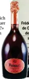  ??  ?? Frédéric Panaiotis, Chef de Caves von Ruinart, demonstrie­rt, wie man seinen Rosé perfekt degustiert.