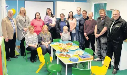  ??  ?? ● The opening of Ystafell yr Enfys at Ysgol Eifion Wyn, Porthmadog