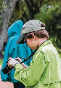  ??  ?? Introducin­g teenagers to the wonders of nature just might help kickstart a lifelong passion for the outdoors.