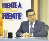  ??  ?? Entrevista. Fiscal reiteró que la reducción de homicidios en El Salvador ha sido sostenida en los últimos meses.