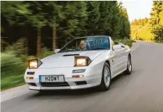  ?? Foto: Mazda ?? Avantgardi­stisch: das Mazda RX‰7 Turbo Cabriolet von 1991.