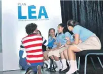  ?? ARCHIVO/LISTÍN DIARIO ?? Educación. Plan Lea realiza actividade­s en beneficio de estudiante­s, donde se utiliza el periódico como libro de texto en las aulas.