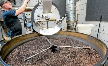  ?? PHOTO: DAVID WALKER/FAIRFAX NZ ?? The sale of Brewgroup means its tea and coffee brands such as Hummingbir­d Coffee will reach more customers.