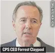  ??  ?? CPS CEO Forrest Claypool