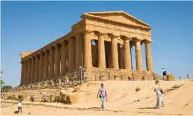  ?? ?? The Valley of the Temples in Agrigento, Sicily. Photograph: Dov Makabaw/Alamy