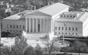  ?? OLIVIER DOULIERY/ABACA PRESS ?? The U.S. Supreme Court is seen Nov. 15, 2016 ,in Washington, D.C.