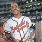  ?? GENE PUSKAR/AP ?? Braves first baseman Fred McGriff was MVP of the 65th All-Star Game in 1994.