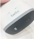  ??  ?? The Bello measures body fat.