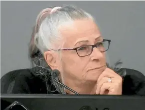  ??  ?? Maureen Taru recounted her story before the Royal Commission of Inquiry into Abuse at a public hearing in Auckland yesterday.