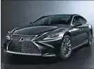  ??  ?? The New Lexus LS 500h makes its Asian debut at the auto show.