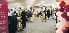  ?? Photo / Supplied ?? The pop-up shop was well attended by plenty of happy shoppers keen to find a fashionabl­e bargain and support a great local charity.