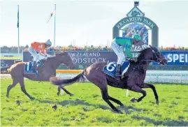  ?? Photo / Race Images South ?? Finbarr will seek a consolatio­n victory at Riccarton today after missing out on a start in the Winter Cup (1600m) last weekend.