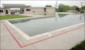  ?? DIGITAL FIRST MEDIA FILE PHOTO ?? View of the newly renovated Colonial Pool on Anthony Wayne Drive in West Pottsgrove.