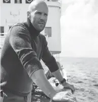  ?? DANIEL SMITH / WARNER BROS. ENTERTAINM­ENT VIA AP FILES ?? Jason Statham in one of the quieter moments of The Meg.