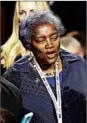  ?? JOE RAEDLE/GETTY ?? According to WikiLeaks, Donna Brazile disclosed questions Hillary Clinton might be asked at events.