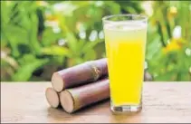  ?? PHOTO: SHUTTERSTO­CK ?? Sugarcane juice is a great energy drink, skin toner, and body cleanser