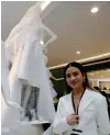  ?? ?? Raina Novales and her all white Pagsibol Collection