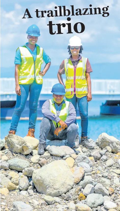  ?? CONTRIBUTE­D ?? Meet PAJ’s leading ladies (from left): Alexia Gordon, Tameka Bucknor-Lynch and Shinelle Fenton.