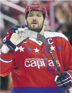  ?? NICK WASS / THE ASSOCIATED PRESS ?? “Every Russian-league guy” is excited to play against Washington Capitals forward Alex Ovechkin, says Toronto rookie Nikita Soshnikov.