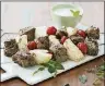  ?? CONTRIBUTE­D BY MCCORMICK AND CO./LINDSAY LANDIS ?? Sunday’s Lamb Skewers With Mint Yogurt are a perfect meal for family day.