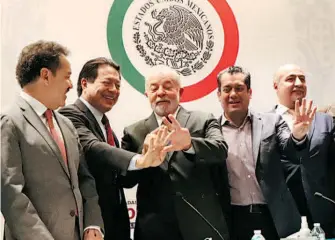  ?? LAURA LOVERA ?? Lula da
Silva participó en un Conversato­rio en la Cámara de Diputados