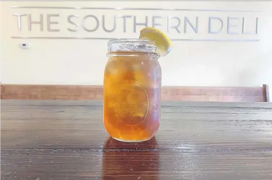  ?? SOUTHERN DELI ?? Christa Walton, owner of Apopka’s Southern Deli, says customers are very particular about their sweet tea.