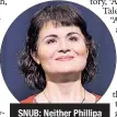  ??  ?? SNUB: Neither Phillipa Soo nor “Amélie” got love from Tony nominators.